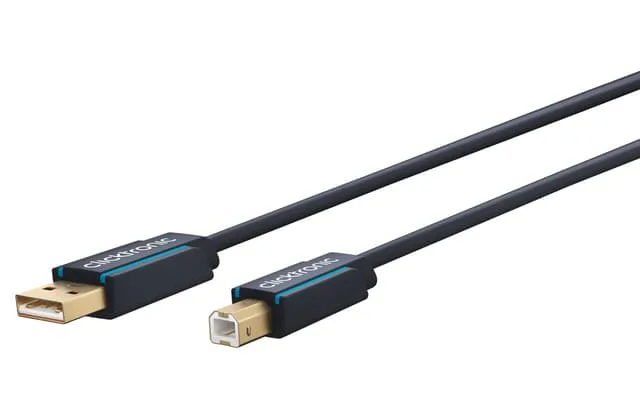 ClickTronic 1.8m USB 2.0 A/B m/m