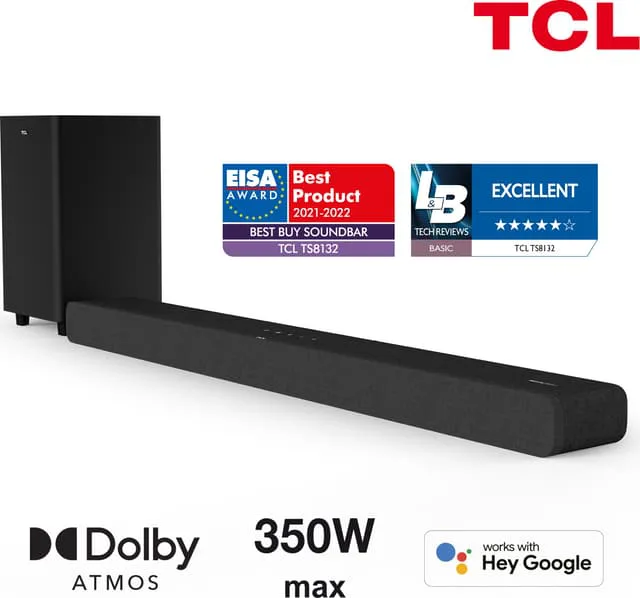 TCL TS8132 3.1.2ch soundbar