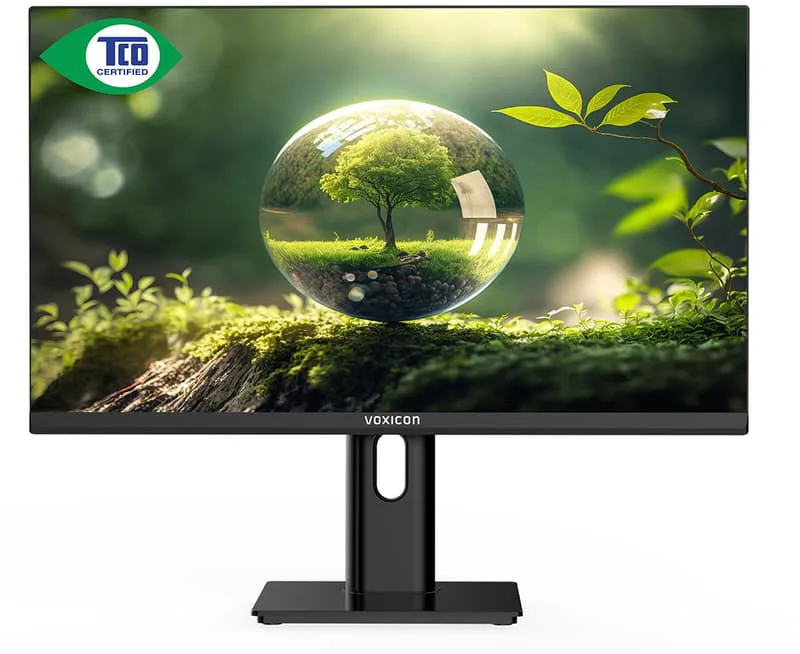 Voxicon D24FT9U Ergonomisk Skärm USB HUB TCO