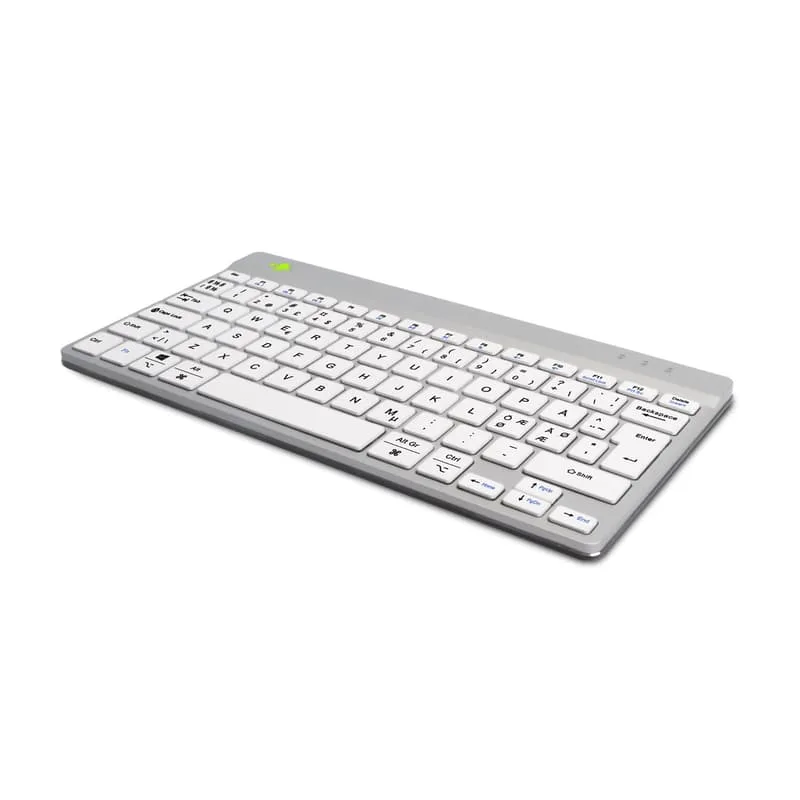 R-Go Compact Break Ergonomic Keyboard, QWERTY (Nordic), Wireless