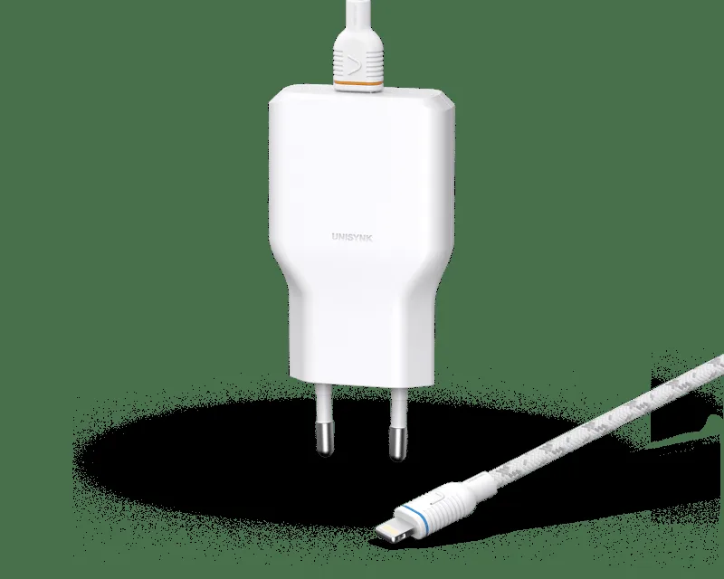 Slim Wall Charger G3 36W + Lightning Cable