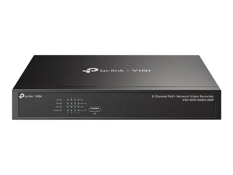 Vigi NVR1008H 8-Channel PoE NVR