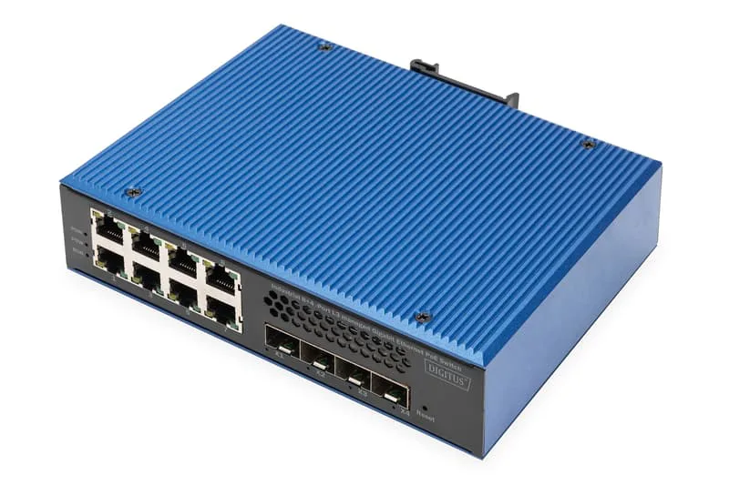 IND.8+4SFP+PORT E POE SWITCH IND.8 + 4 SFP + PORT E POE SWITCH