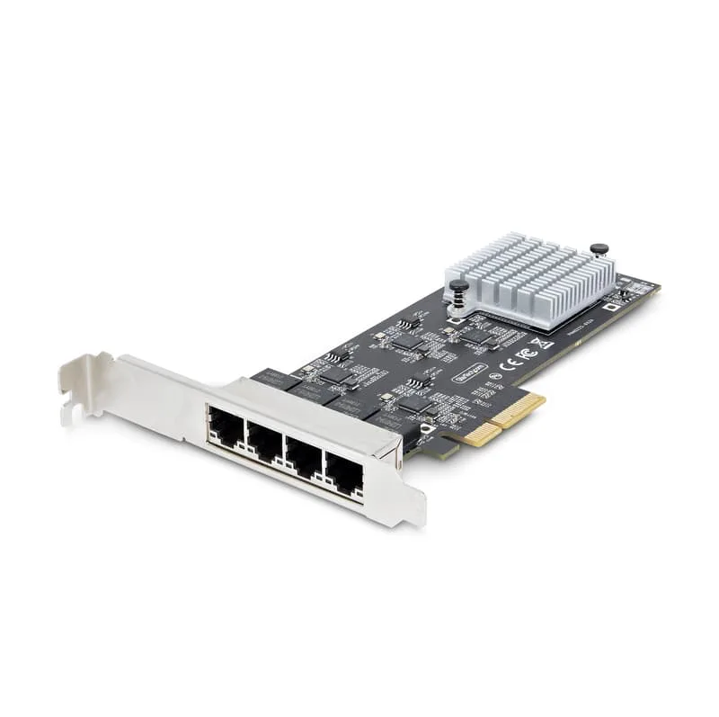 4-Port 2.5G PCIe Ethernet Adapter (Intel I225-V)