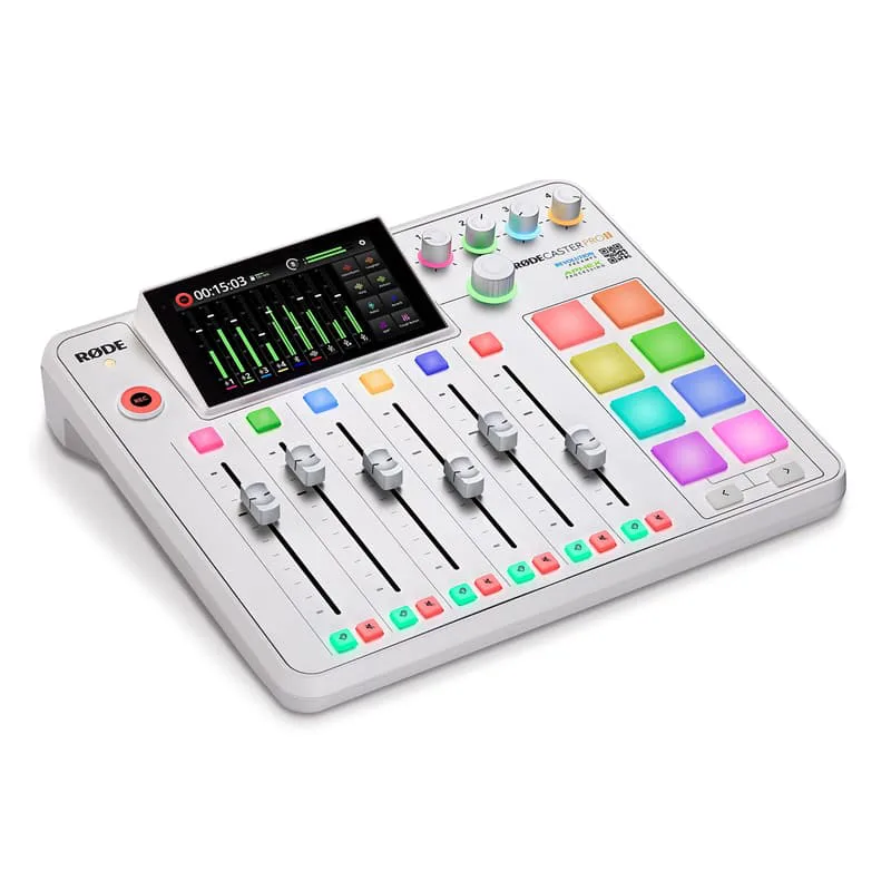 Rodecaster Pro II White Collection