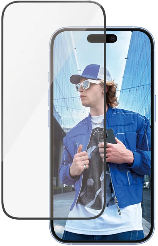 PanzerGlass - Screen Protection - iPhone 15/16 - Ultra Wide Fit w/Easy/Aligner