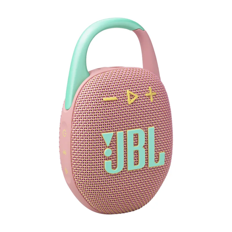 JBL Clip 5 bärbar monohögtalare, rosa