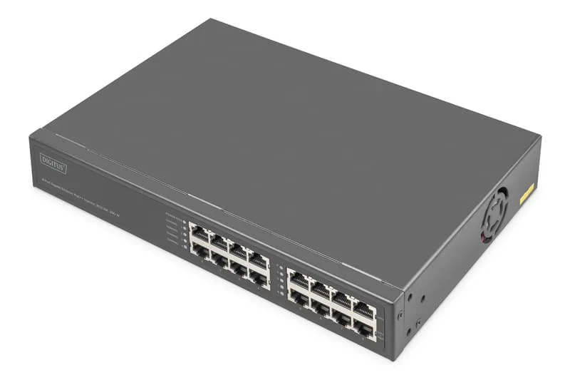 DIGITUS 8-port Gigabit Ethernet, 802.3bt