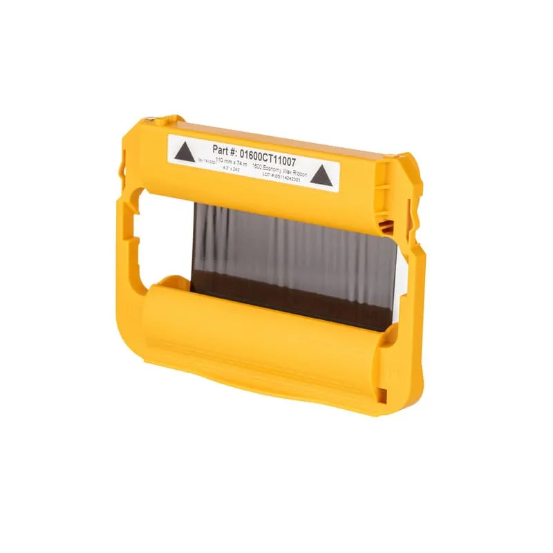 Färgband Vax/Resin 110mm 74m 6-Pack