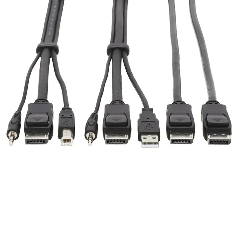 Eaton Dual DisplayPort KVM Cable Kit 1.8M