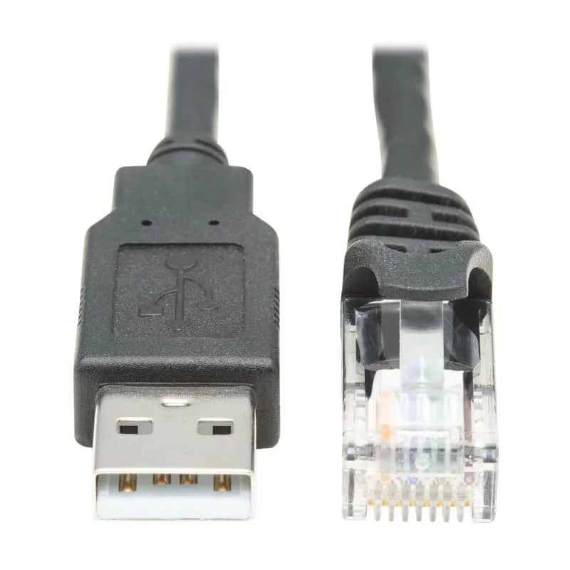 Eaton Cisco Compatible USB-A to RJ45 Rollover