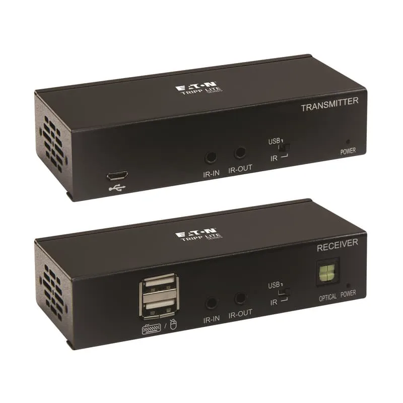 Eaton Tripp Lite Series DisplayPort to HDMI over Cat6 Extender Kit with KVM Support, 4K 60Hz, 4:4:4