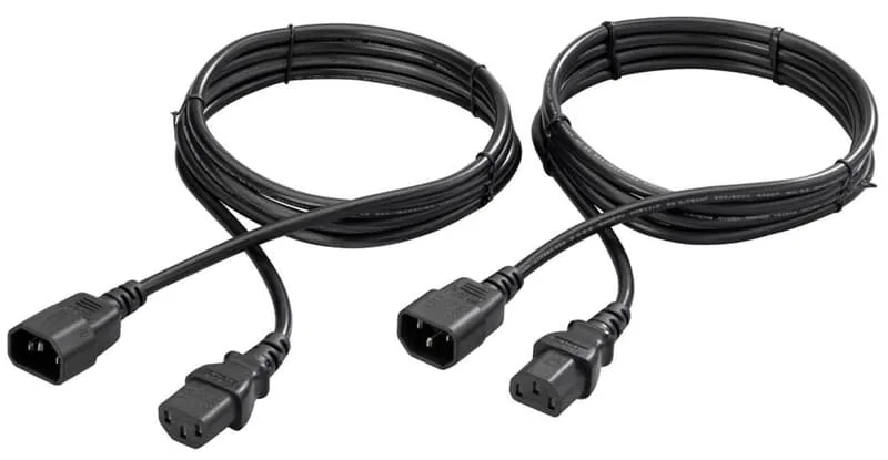 Short PDU Cable C13/C14 0.6M 4-Pack