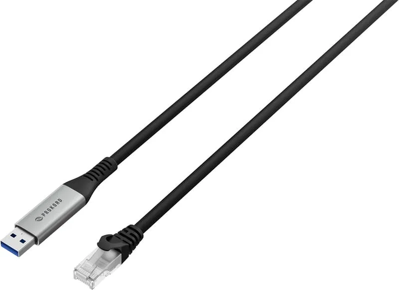 USB-A till Gigabit Ethernet Adapterkabel 1,8 m (RJ45)