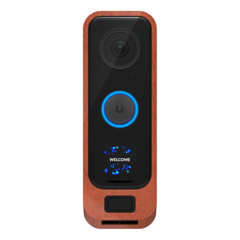 Ubiquiti G4 Doorbell Pro-skydd, brun