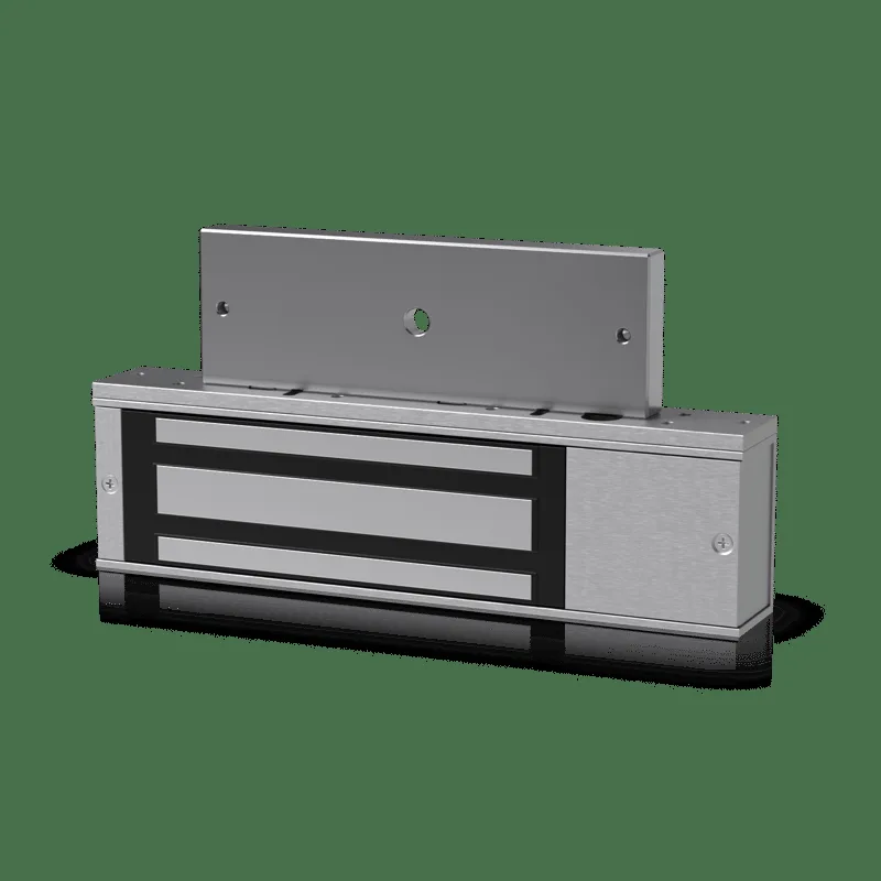 UA-Lock-Magnetic-540kg elektromagnetiskt lås Svart, Grå