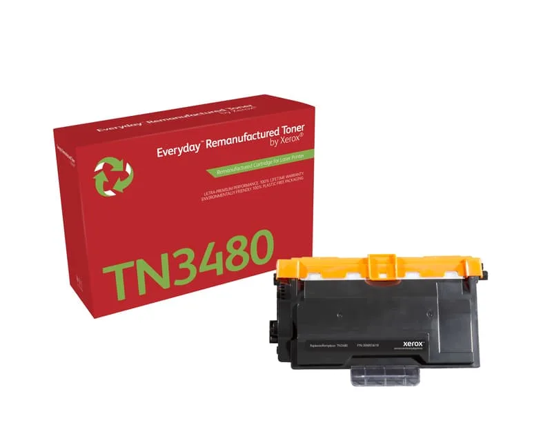 Xerox Everyday Toner Ersätter Brother Svart TN3480