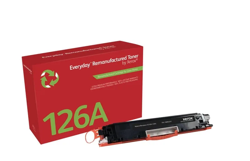 Everyday Toner Ersätter HP Svart CE310A (HP 126A) 1.2K Standard