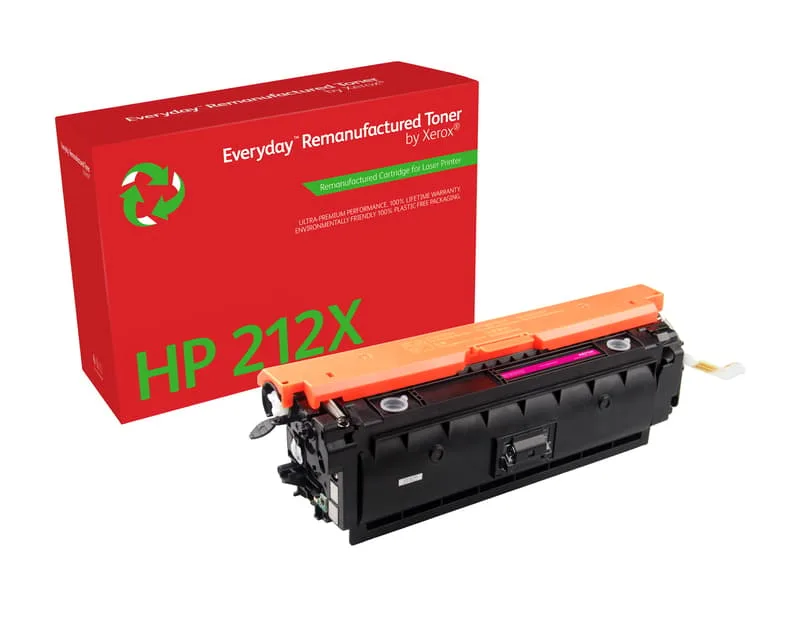 Everyday Toner Ersätter HP Magenta W2123X (HP 212X) 10K Hög Kapacitet