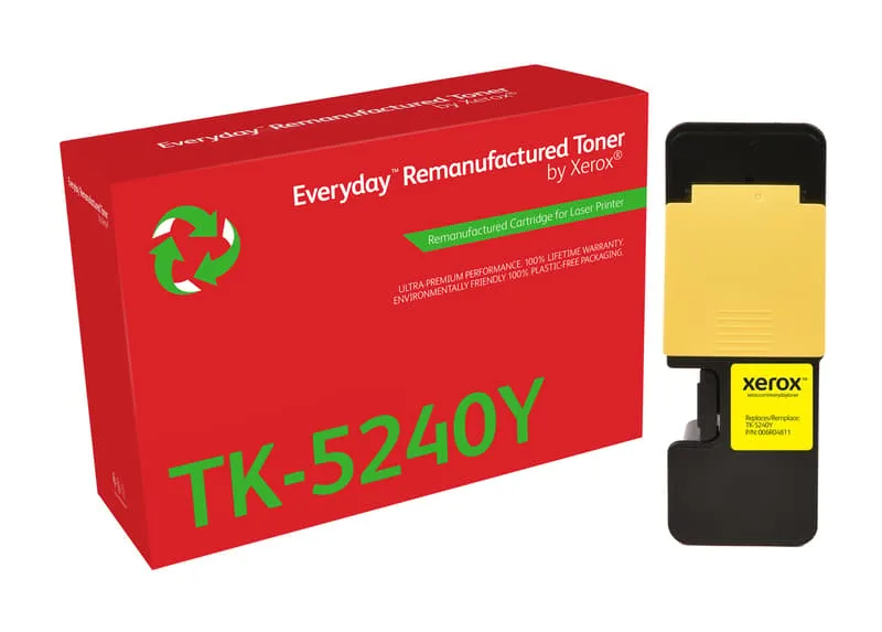 Xerox Everyday Toner Ersätter Kyocera Gul TK-5240Y