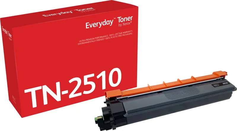 Xerox Everyday Toner Ersätter Brother Svart TN2510