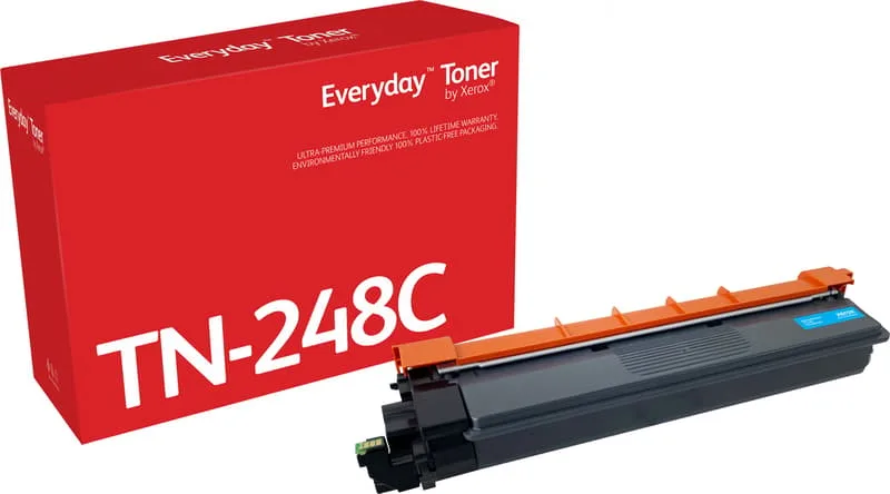 Xerox Everyday Toner Ersätter Brother Cyan TN248C