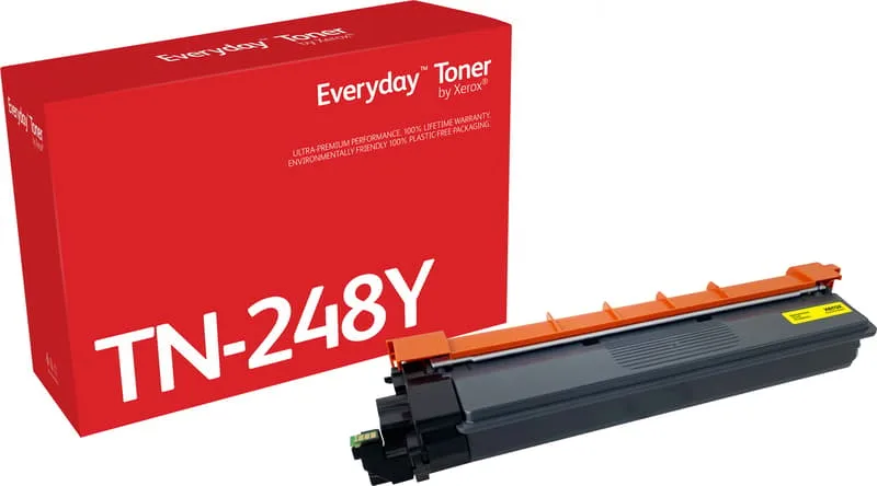 Xerox Everyday Toner Ersätter Brother Gul TN248Y