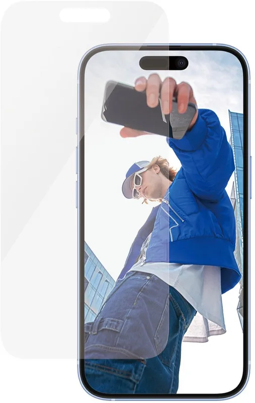 PanzerGlass skärmskydd för iPhone 15 och 16, Classic Fit