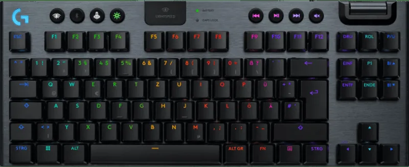Logitech - G915 X LIGHTSPEED TKL Low-Profile Wireless Gaming Keyboard