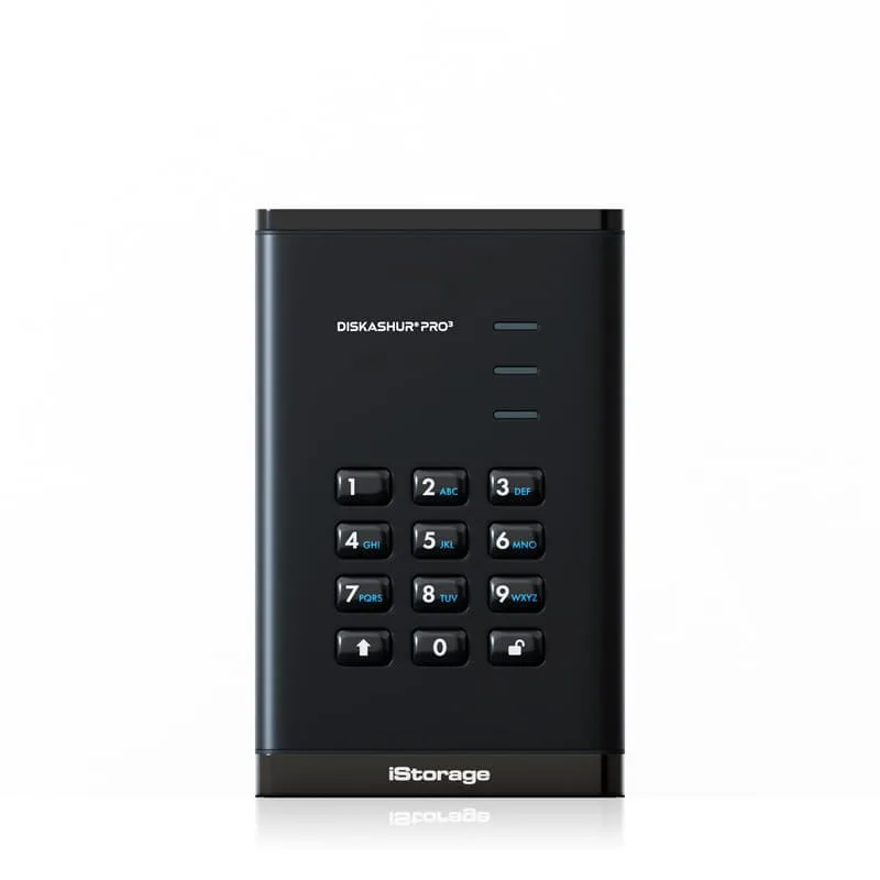 diskAshur PRO3 SSD 256-bit FIPS 140-3 Level 3 16TB