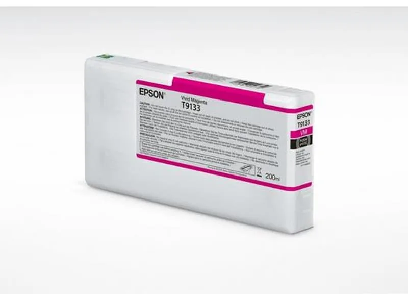 Epson Bläck Vivid Magenta T9133 200ml