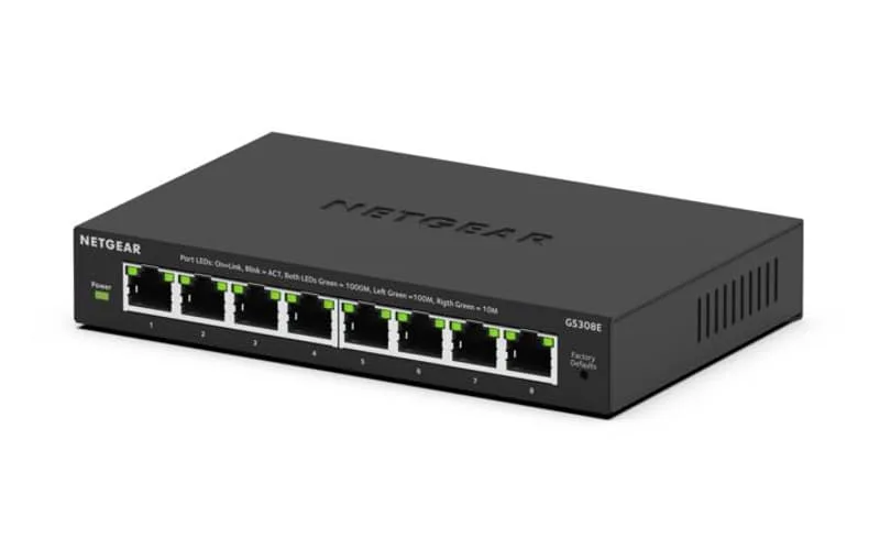 GS308EV4 8-Port Gigabit Ethernet Easy Smart Managed Essential
