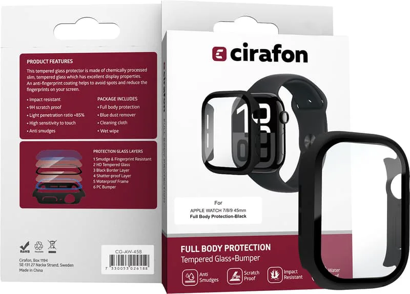 Cirafon Full Body Skärmskydd för Apple Watch