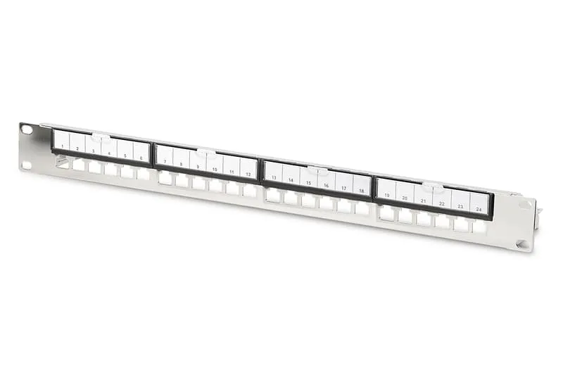 Digitus DN-91411-G patchpanel 1U, 24 portar