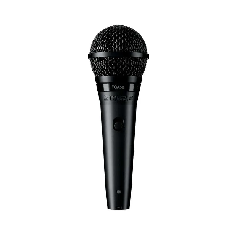 Shure PGA58 mikrofon + XLR-XLR-kabel