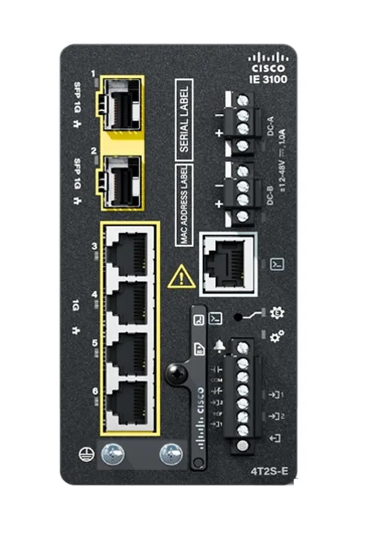Catalyst IE3100 Managed L2 4xGbE/2xGbE SFP Svart