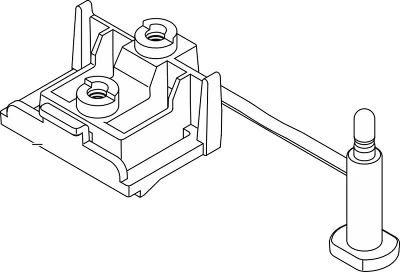 Lenovo ST50 V2/ST45 V3 NVMe M.2 Bracket