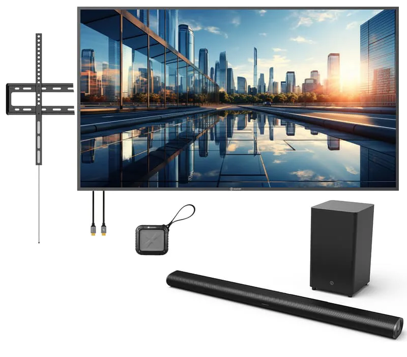 VXN686U 86” 4K LED NO TV-TUNER Deluxe Kit