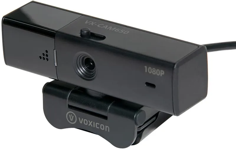 CAM650 Webbkamera med 1080p/60fps & USB Plug and Play