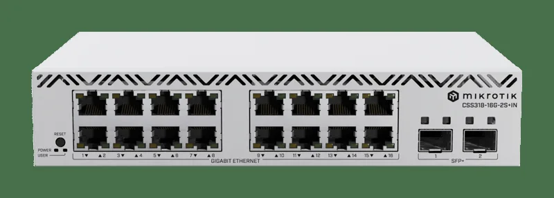 CSS318-16G-2S+IN 16xGbE 2xSFP+ Switch