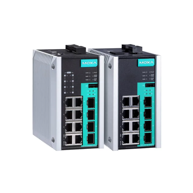 EDS-G512E-8POE-4GSFP Industrial Switch