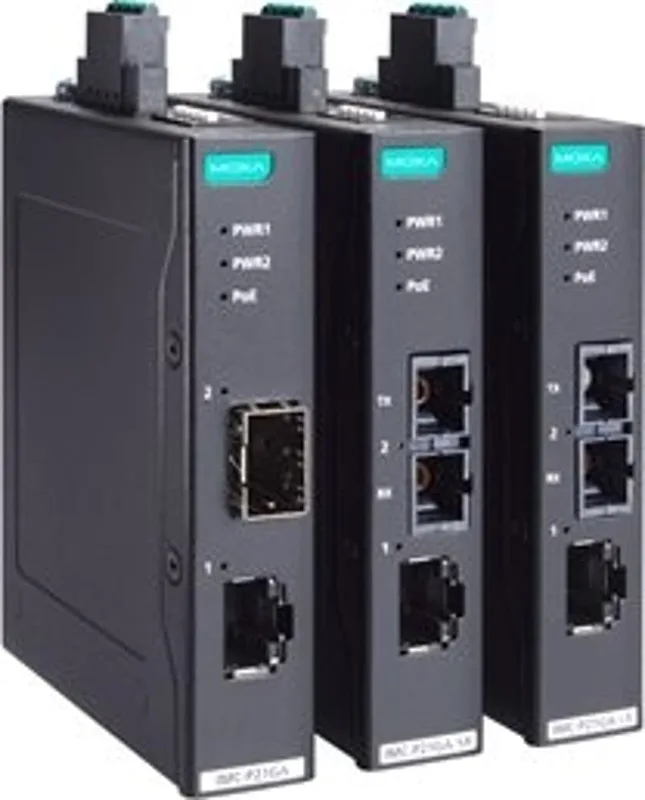 IMC-P21GA-G2 PoE+ Industrial Media Converter