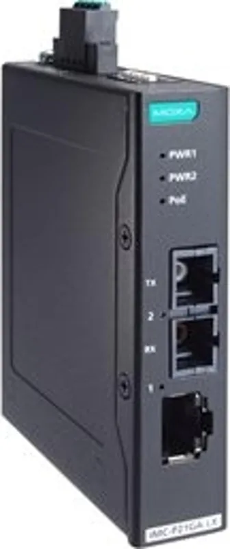 IMC-P21GA-G2-LX-SC PoE+ Industrial Media Converter