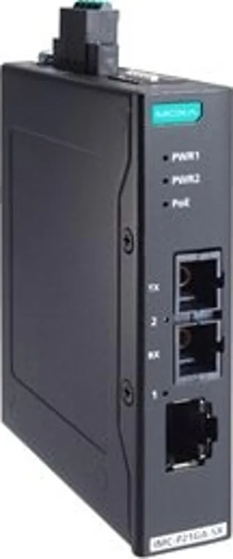 IMC-P21GA-G2-SX-SC PoE+ Industrial Media Converter