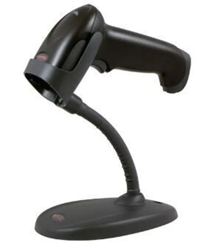 Honeywell Voyager 1250G 1D streckkodsläsare, svart, med stativ