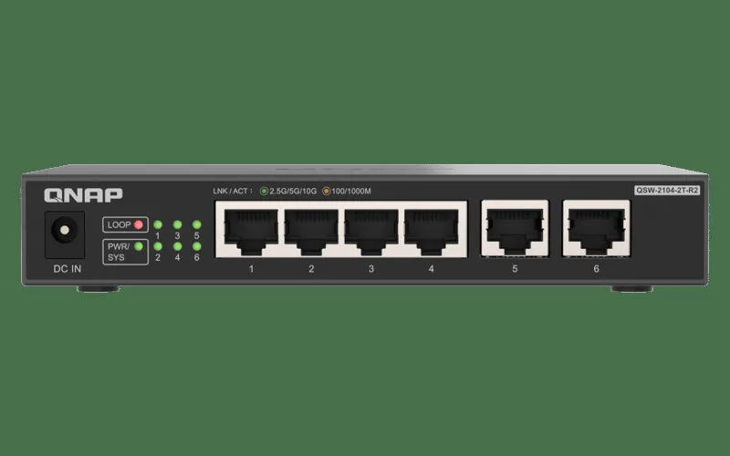 QNAP QSW-2104-2T-R2-switch