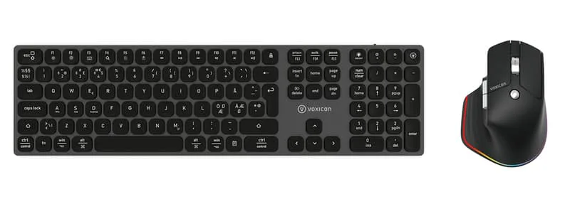Voxicon Prime Tangentbord och Mus