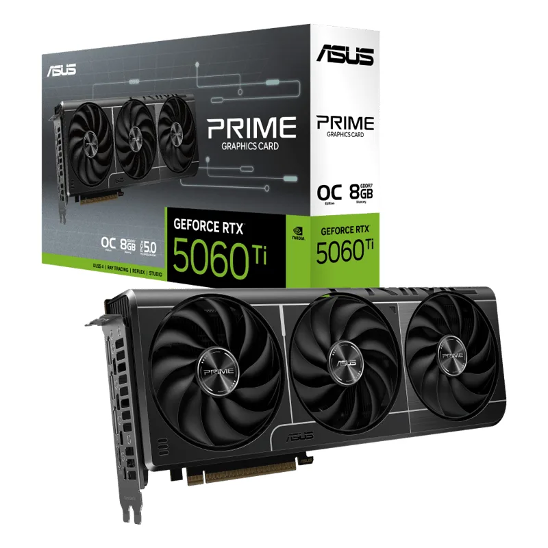 PRIME GeForce RTX 5060 Ti 8GB OC