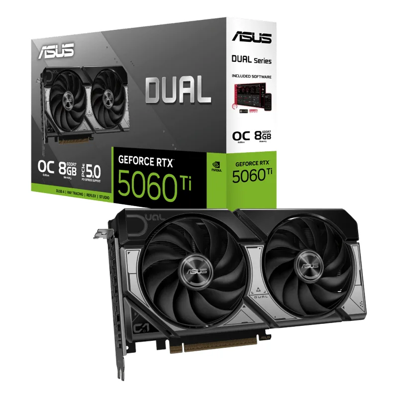 ASUS Dual GeForce RTX 5060 Ti 8GB