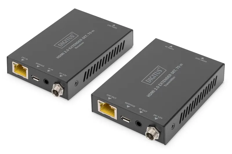 DIGITUS DS-55506 AV-förlängare, sändare och mottagare